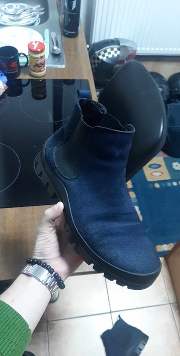 Ghete botine barbati calvin klein hugo piele marime 43 originale