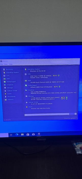 Sistem i7  4790k gtx 1650 super