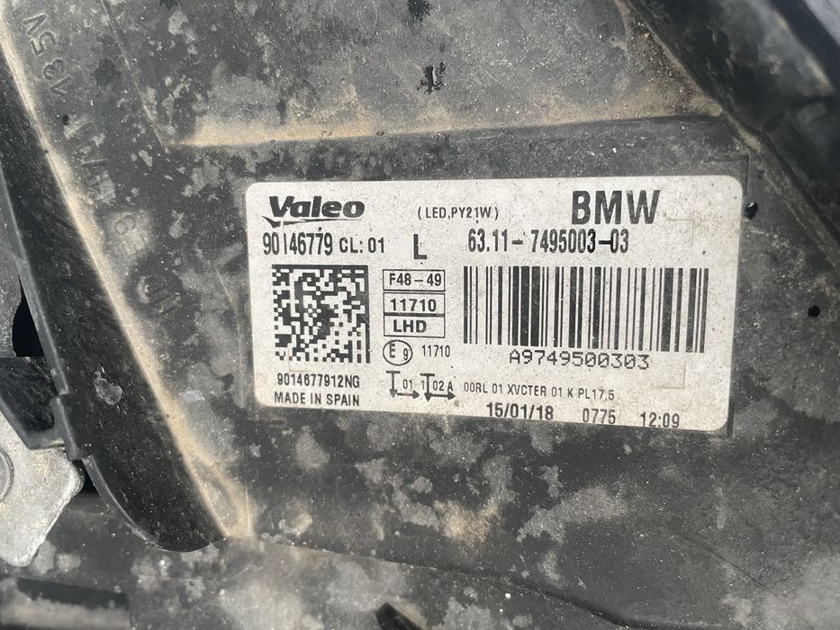 Фарове Фул Лед БМВ Х1, Ф48 (far LED bmw x1, f48)