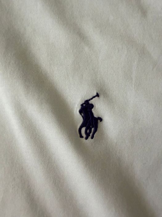 Tricou alb Polo Ralph Lauren autentic