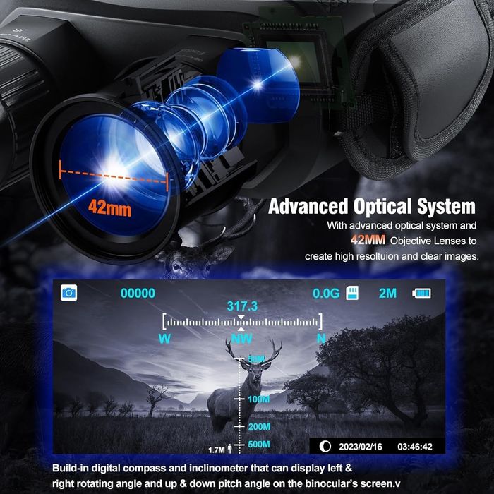 Dispozitiv night vision vedere pe timp de noapte, paza protectie