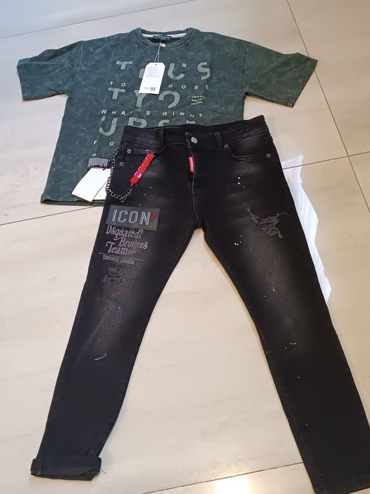 Compleu copii blugi și tricou