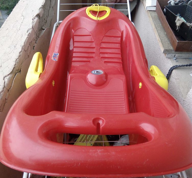 Детски шейни: Snow Flipper Deluxe със спирачки и чешка Baby Rider