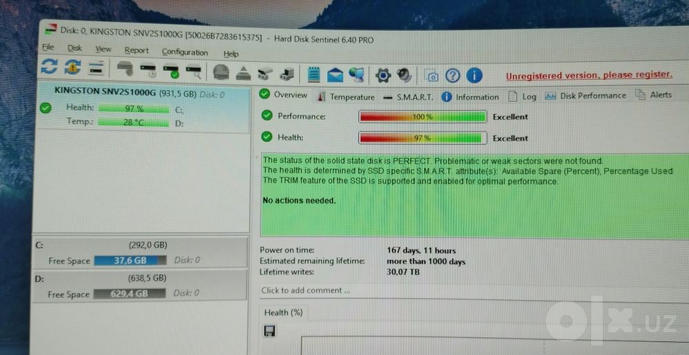 Ssd Nvme 1tb 4gen