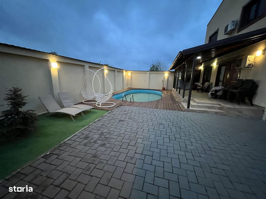 Casa Party Petreceri Botez Nunta Piscina 30°Vila Sauna Jacuzzi Majorat