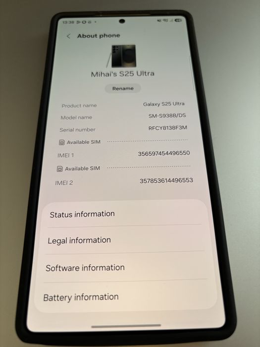 Samsung S25 Ultra