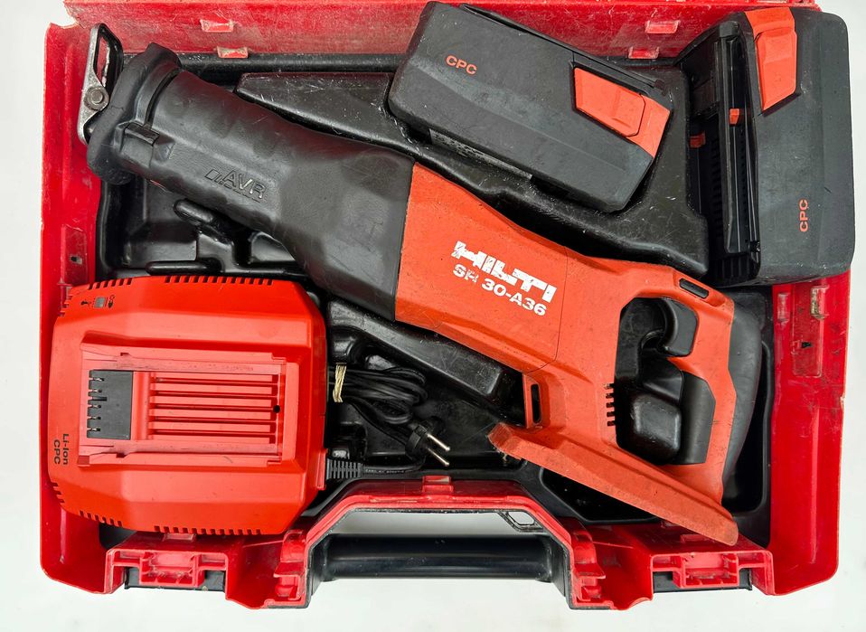 Hilti SR 30-A36 - Мощен безчетков двускоростен саблен трион 2x36V 5.2A