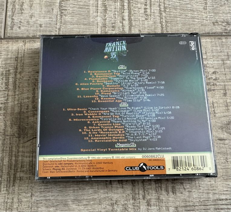 Cd-uri originale Trance Nation