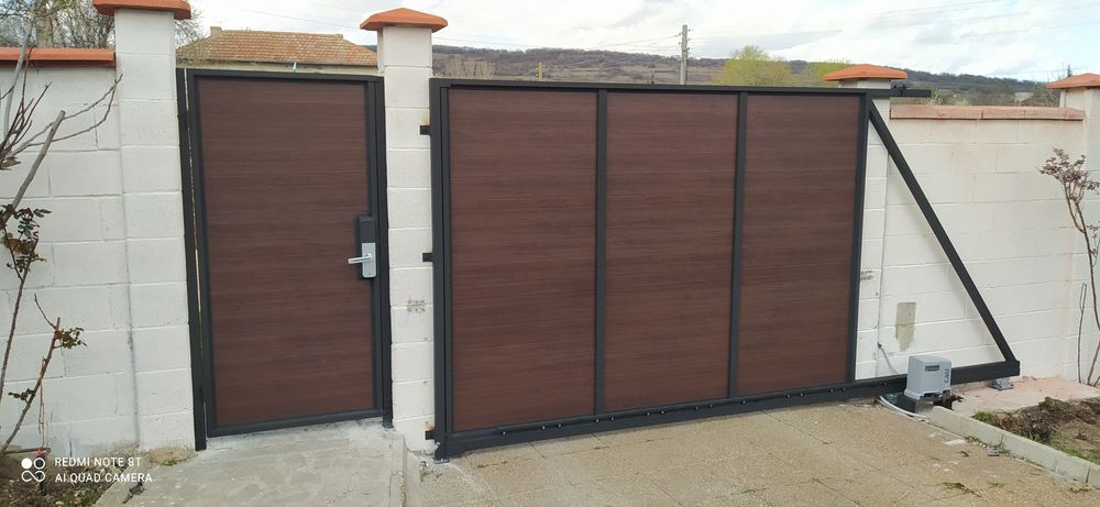 Плъзгащи врати,Парапет.Огради.Капаци за шахти идр..Оградии,Огради