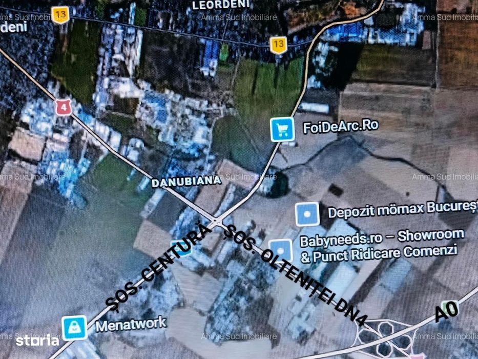 Teren Intravilan Industrial - 1.000 mp - Sos. Oltenitei / Sos. Centura