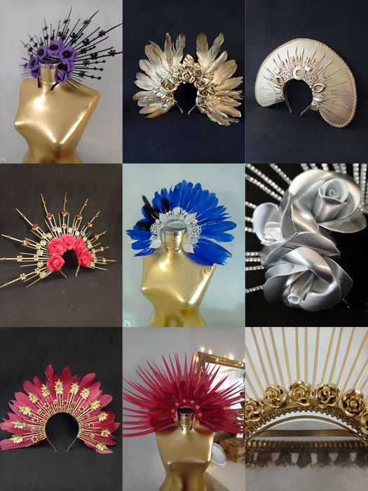 Корони, диадеми  рьчно изработени