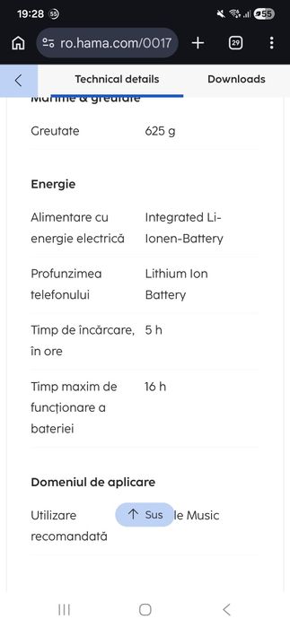 Boxă Portabilă Hama Soldier L 20W Rezistentă la apă