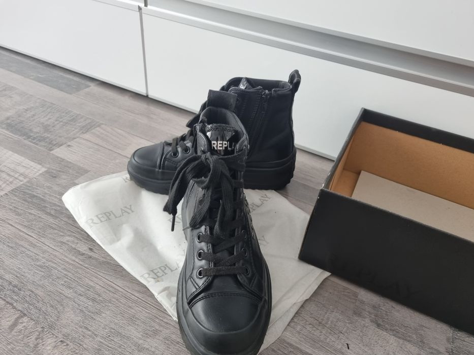 Replay, дамски кожени кецове 36