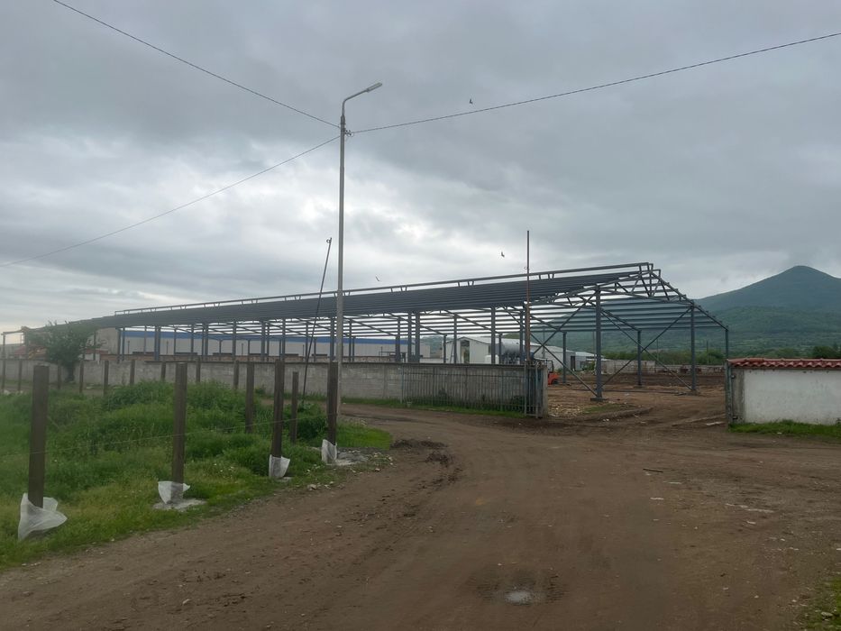 НОВА Метална Конструкция 60м/12м/6м/ на склад/хале/Метални Конструкции