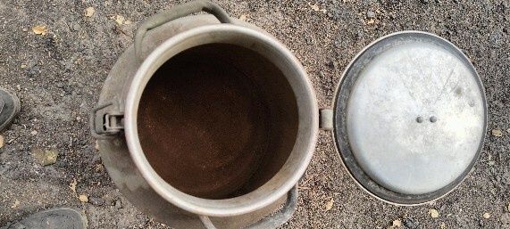 Фляги молочные, алюминий