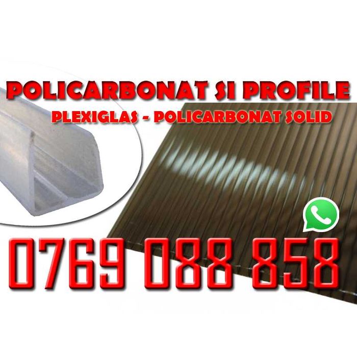 Policarbonat si profile, Plexiglas, Solid, Placi oglindate - Constanta