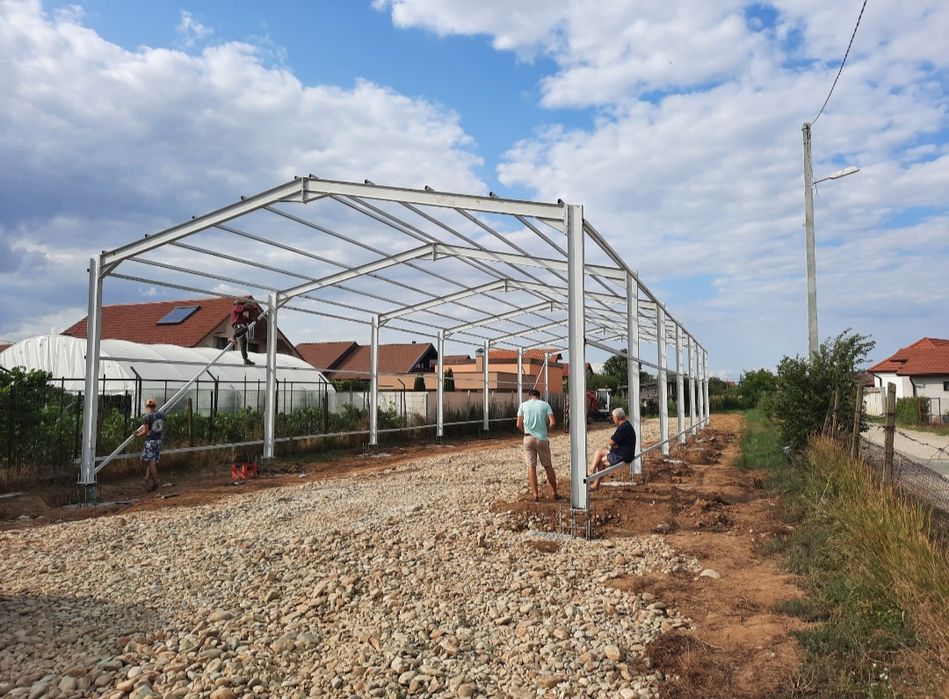 Vând hală metalică conform proiectului dvs lucrăm fără avans