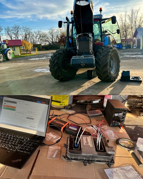 Resoftare DPF, AdBlue, Diagnoză Tractoare,Combine, Utilaje & Camioane,Case Caterpillar Kubota  New holland John Deere Fendt Volvo Claas Deutz Same Man