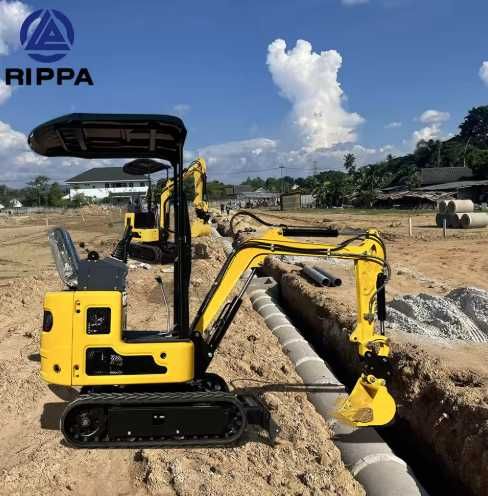 Ofertă!!! Excavator 1 tonă – motor Kubota 10.2 kW