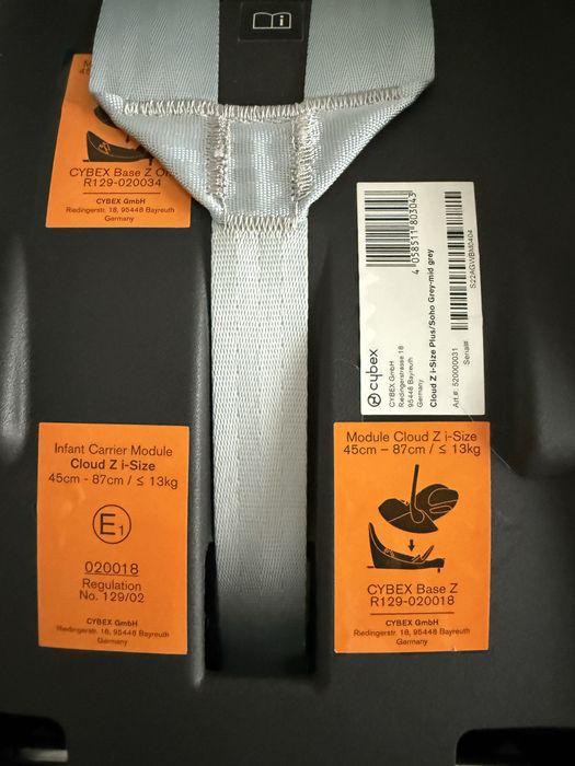 Scoica Cybex Platinum Cloud Z iSize Plus