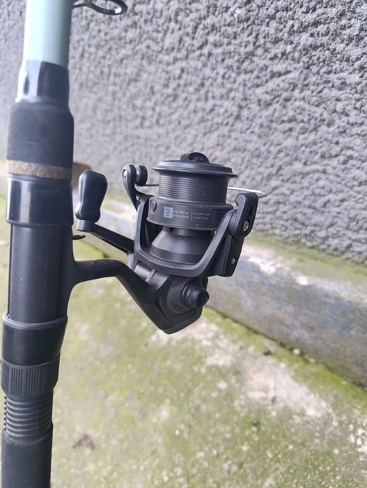 Lansetă Feeder + mulinetă  Decathlon