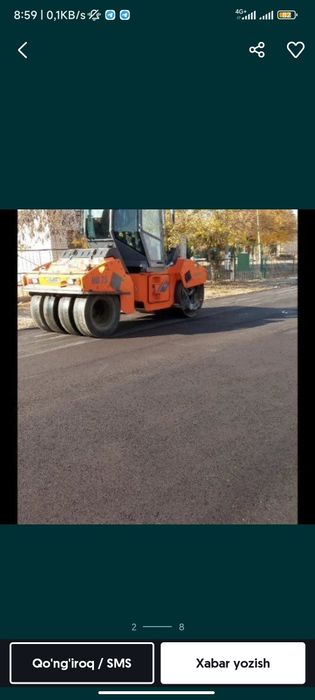 Асфальт хизматлари бор сифатига 3 йил гарантия берилади