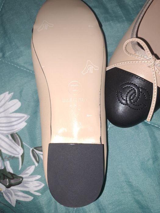 Balerini Chanel Clasic Doua-Ton