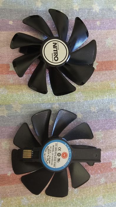 2 ventilatoare NOI pentru Sapphire CF1015H12D