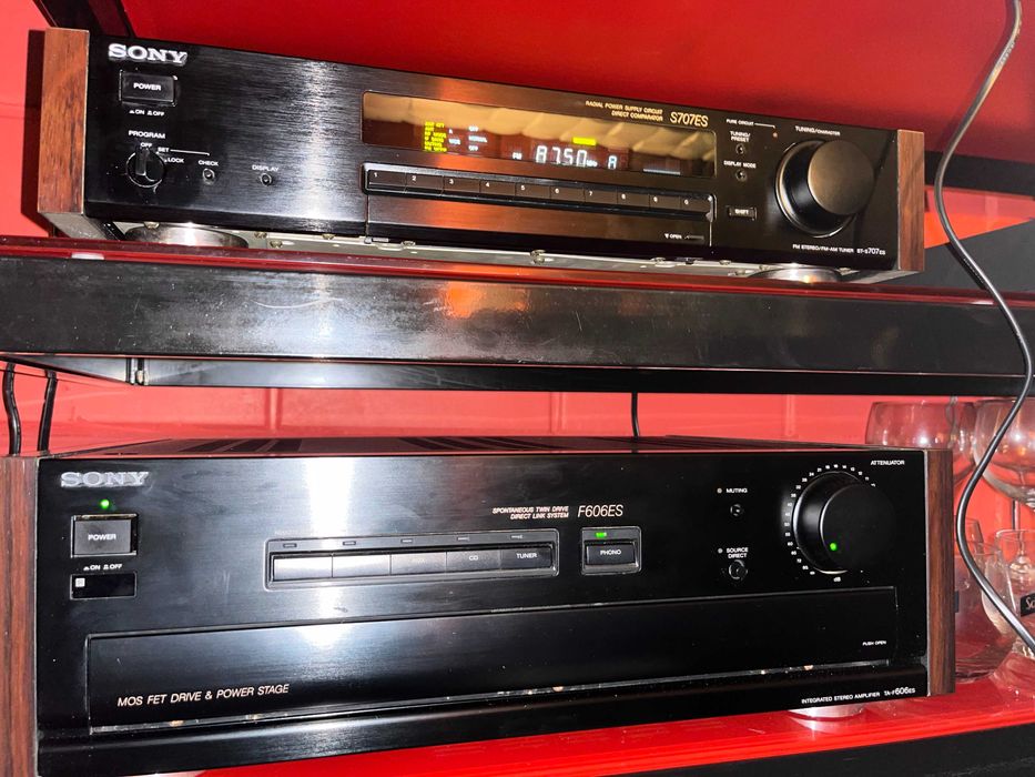 Sony tuner S707 ES + amplifier F606 ES