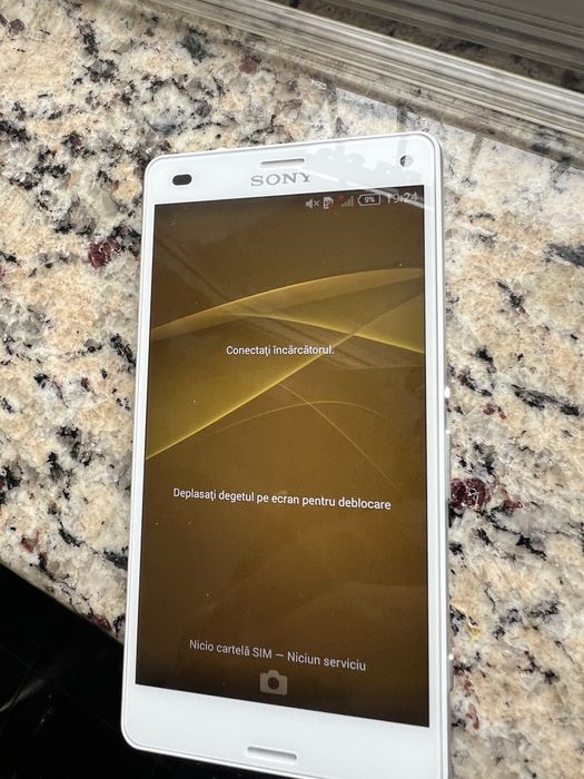 Sony Xperia Z3 Compact D5803 white nou nout ,functional orice retea!