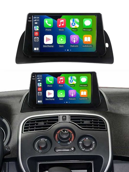 NAVIGATIE Android 14 Renault Kangoo II 2008 2021 1/8 Gb CarPlay CAMERA