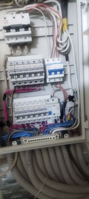 Делаем работы по электрике и сантехнике и мелкие работы установка щит