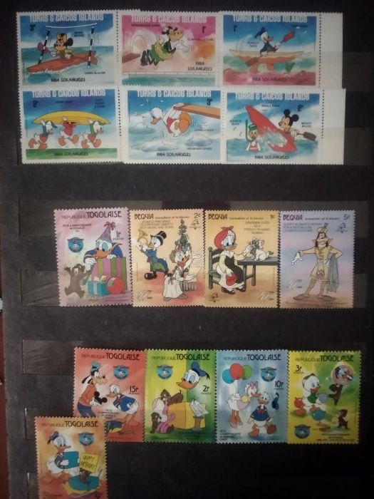 Коллекция почтовых марок "Комиксы".