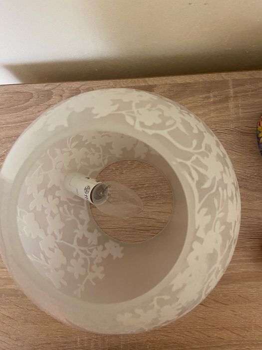 Настолна стъклена лампа IKEA