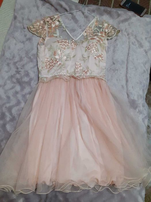 Rochie de ocazie roz damă