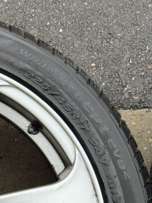 Roti de iarna  r17,Jante/Cauciucuri Vw ,Audi, Merced Skoda, Seat 5x112 R17