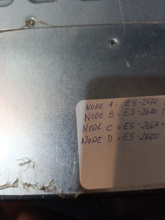 Vand server supermicro 4 nodes