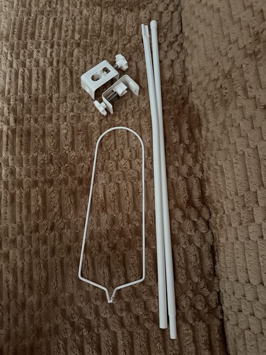 Set pt patut bebe (bumper + baldachin + cearsaf )