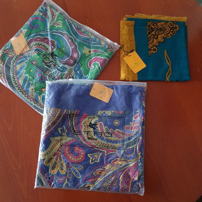 Три платка Etro, шерсть