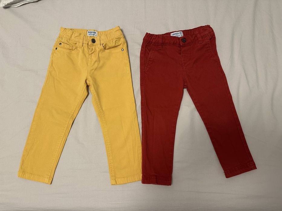 Parka & hanorace H&M, 2 perechi pantaloni chino Mayoral 92 cm, 1.5-2 a