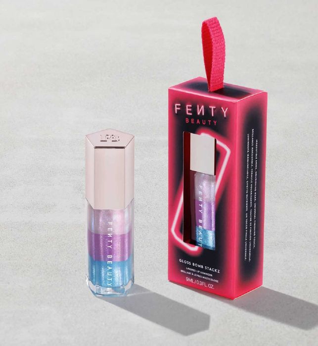 Fenty beauty  новият блестящ гланц Stackz Layered Lip Luminizer