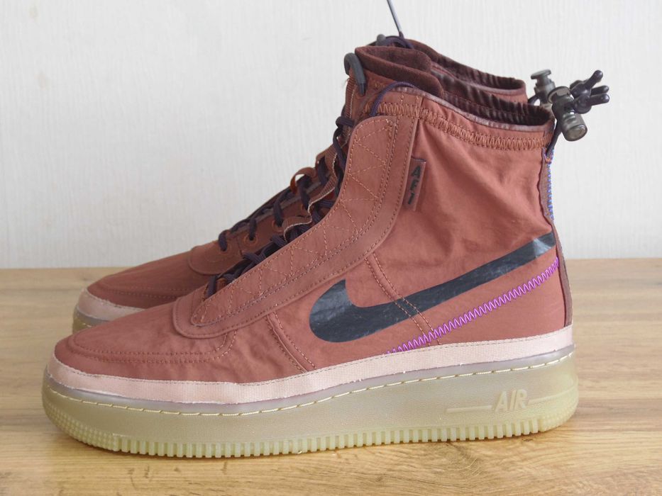 Nike Air Force 1 Shell Burgundy Ash - 41 номер Оригинални!