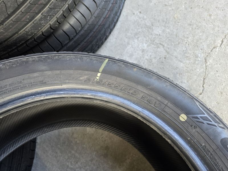 215/55/17 Yokohama 4piese