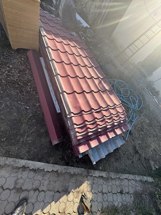 СРОЧНО продам стройматериалы (черепица, дерево, утеплитель)