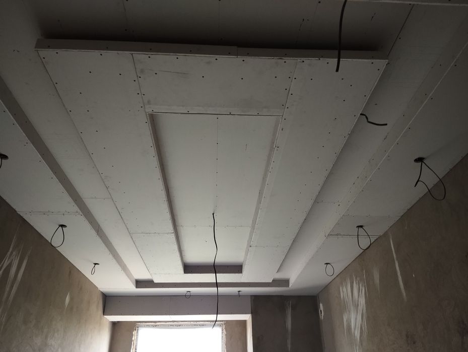 Услуги евроремонта гипсокартон