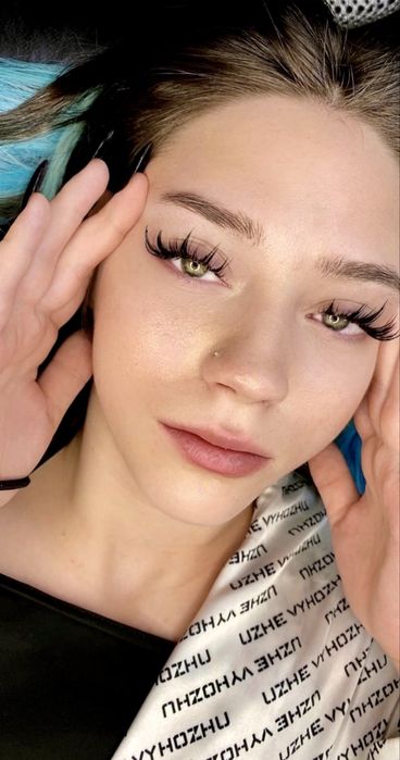 Наращивание ресниц по Акции 9990тг