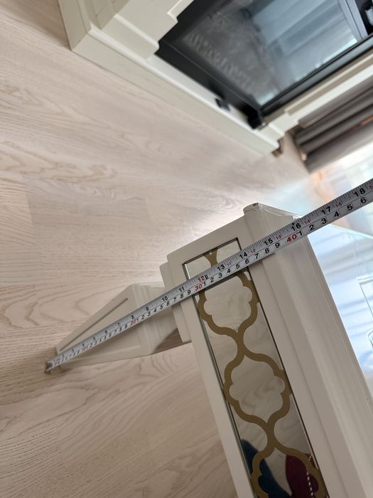 Masa alba mdf pentru living