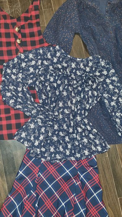 Mango, Zara, LC, НМ сет р-р 140