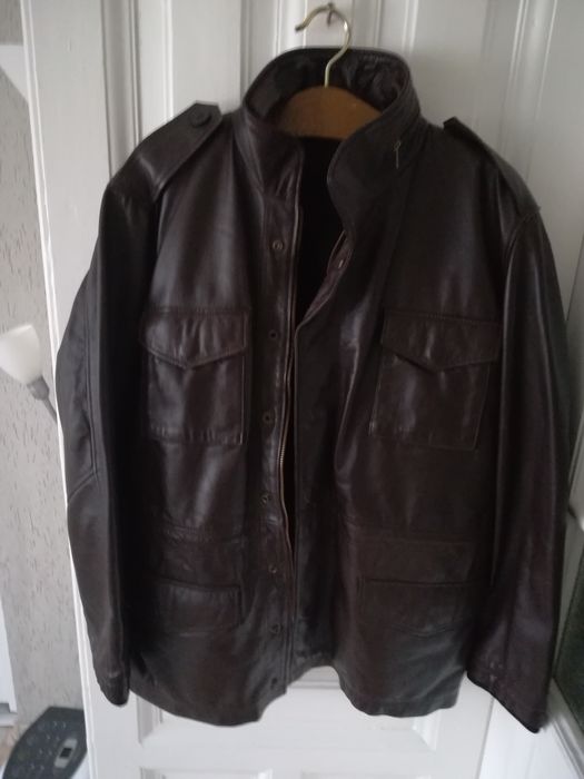 Geaca piele bărbați Ink L