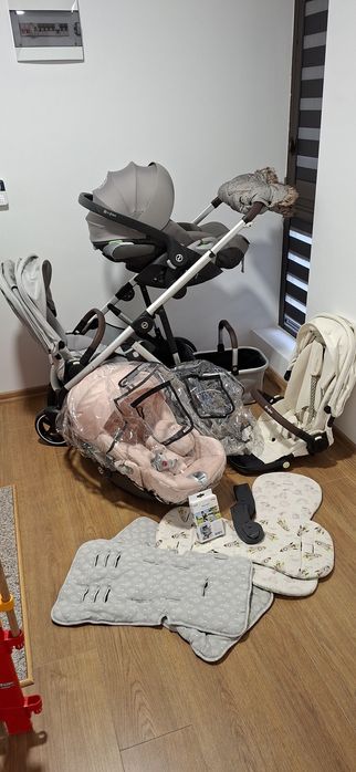 Бебешка количка за близнаци Cybex